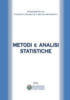 metodi e analisi statistiche