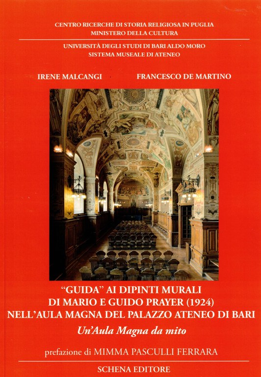 3.. Jpg copertina del libro 'Guida' ai dipinti murali di Mario e Guido Prayer (1924) nell'Aula Magna del Palazzo Ateneo di Bari_page-0001 (1).jpg