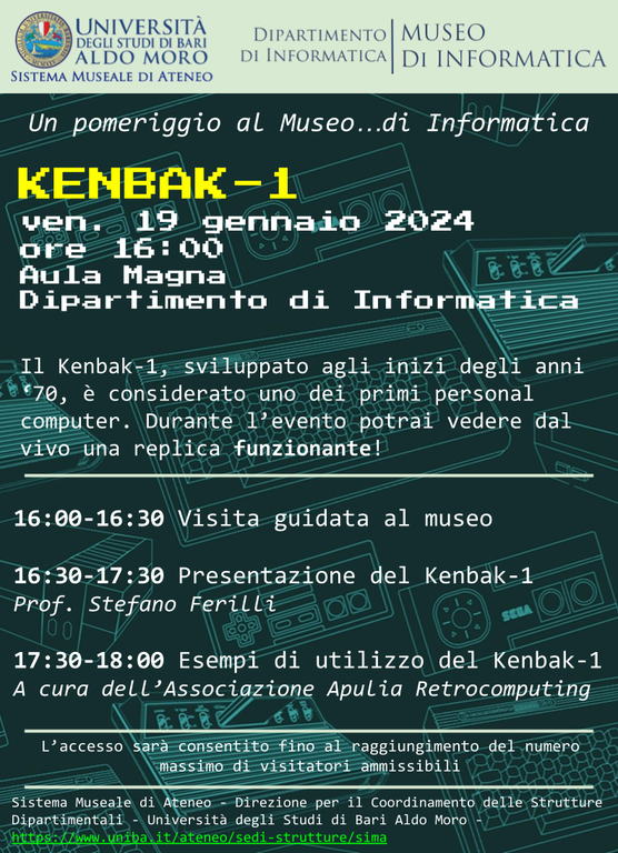 Un pomeriggio al Museo…di Informatica - Kenbak-1