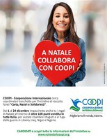 COOPI Onlus cerca coordinatori banchetto natalizio per iniziativa “pacchetti solidali”