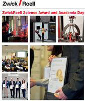 ZwickRoell Science Award 2018