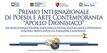 Premio internazionale di poesia e arte contemporanea "Apollo dionisiaco"