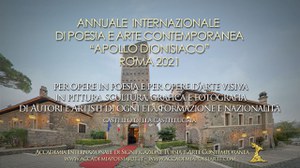 Premio Accademico Internazionale di Poesia e Arte Contemporanea “Apollo dionisiaco" 2021