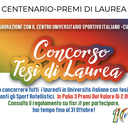 Premi di laurea Centenario F.I.S.R. - Federazione Italiana Sport Rotellistici