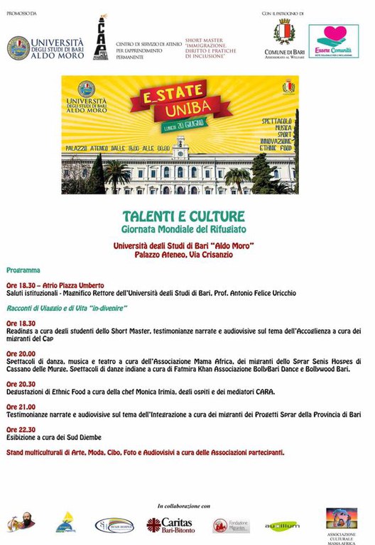 E-state Uniba - Talenti e culture