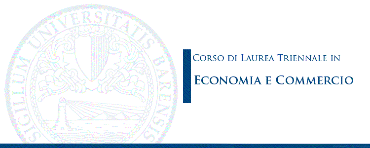 LOGO - Corso di Laurea Triennale in Economia e Commercio