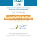 [ EVENTO ] Technological smes for the health industry