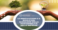 Seminario - Le innovazioni e il ruolo del Manager della sostenibilità nelle imprese
