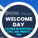 Welcome Day - Lauree magistrali CPA, EM, PMSTC, IGS