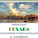 Summer school - Circular Economy School in Apulia Region (CESARe)