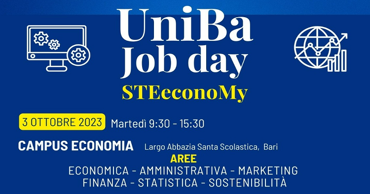 Uniba - Job day 3 e 4 ottobre