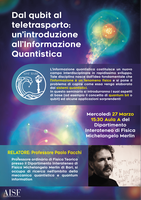 Dal Qubit al Teletrasporto: un’introduzione all’informazione quantistica