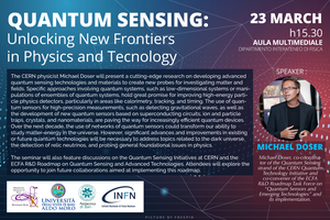 Seminar: Quantum Sensing: Unlocking New Frontiers in Physics and Technology