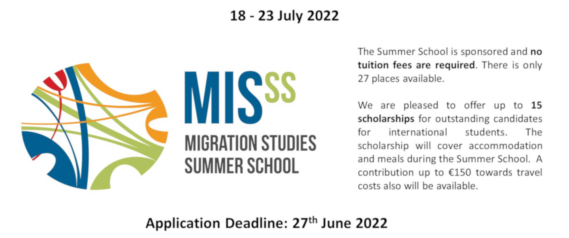 Summer School "Migration Studies" (MISSS)